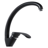 {{photo.Alt || photo.Description || 'Смеситель для кухни 35к MIXLINE  МЛ-ГС02 (ML-GS02) (308) черный высок. излив'}}