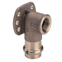 Водорозетка пресс-В 22х3/4' бронза Sanpress SC-Contur 857445