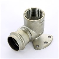 Водорозетка пресс-В 28х1' нерж.сталь Sanpress Inox SC-Contur 867261