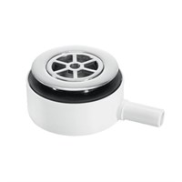 Водосток напольный (H30мм, D70мм латунь выпуск/сливная решётка) без гидрозатвора; выход Дн=15мм; цве 873680