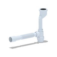 {{photo.Alt || photo.Description || 'Сифон для писсуара выпуск 40-50 с гофрой 32*40/50 U1016 АНИ пласт'}}