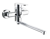 Смеситель для ванны и раковины 35к Glauf NOB7-A128 дивертор поворотный 527707