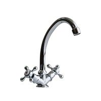 Смеситель для кухни 1/2 рез T.MARKT 041-2006 Крест п\гайку 528963