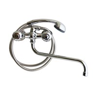 Смеситель для ванны и раковины 1/2 рез T.MARKT 081-2002 Эрика ШАР ПЕРЕКЛ 528979