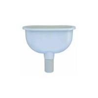 Воронка приёмная овальная (L265ммх110мм); выход 1 1/2