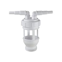 Воронка приемная с двумя гор. входами Дн=11/14/17 мм, выход 1 1/2