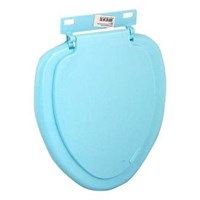 Сиденье для унитаза овал бирюзовый 370120