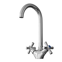 {{photo.Alt || photo.Description || 'Смеситель для кухни 1/2 кер. MIXLINE МЛ10-032 (ML10-032) высокий излив п/гайку (без подводки)'}}