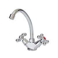 Смеситель для кухни 1/2 рез Казань КС-55 55173 металлиз мах 529742