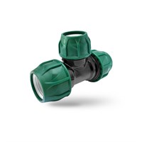 Тройник ПЭ переходной 40х32х40 (обж.) POELSAN GREEN 530318