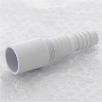 Адаптер прямой для подключения слива бытовой техники, выход 32 мм, белый 868447