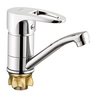 Смеситель для кухни 40к Glauf 4T4-B180 кор. излив, п/гайку 531522