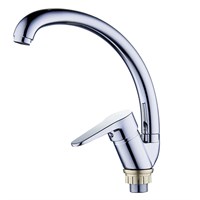 Смеситель для кухни 40к Glauf NUD4-A146 бок. ручка, п/гайку 531529