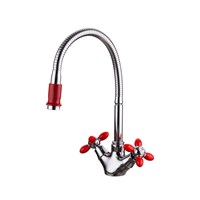 {{photo.Alt || photo.Description || 'Смеситель для кухни 1/2 кер R43127-10 п/гайку FRUD Красный'}}