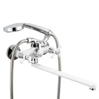 Смеситель для ванны и раковины 1/2 кер R22332 FRUD картриджн перекл Белый 531994