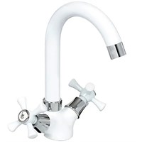 {{photo.Alt || photo.Description || 'Смеситель для раковины 1/2 кер R13332 FRUD п/гайку Белый'}}