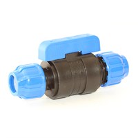 Кран шаровой обжим - обжим 20 - 20 ПЭ POELSAN 532189