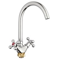 Смеситель для кухни 1/2 кер Glauf QTZ4-A856 п\гайку 532785