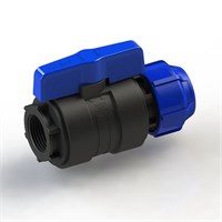 Кран шаровой обжим - вн. 20 - 1/2 ПЭ PN16 SPEKTR 532854