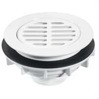 Выпуск (H62мм, D113, сливная решётка D75мм) с фильтрующей сеткой и контргайкой; выход 1 1/2