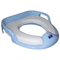 Накладка детская к сиденью мягкая BossBaby голубая 533147