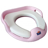 Накладка детская к сиденью мягкая BossBaby розовая 533148