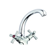 Смеситель для кухни 1/2 кер Glauf QMT4-C722 п\шпильку 533412