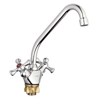 Смеситель для кухни 1/2 кер Glauf QSL4-A827 ЛАТ п\гайку 533434