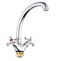 Смеситель для кухни 1/2 кер Glauf QTZ4-B827 п\гайку 533416