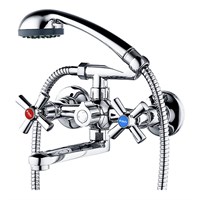 Смеситель для ванны и раковины 1/2 кер Glauf QMT3-A722 533406