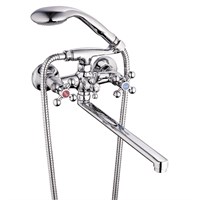 Смеситель для ванны и раковины 1/2 кер Glauf QTZ7-A856 533421