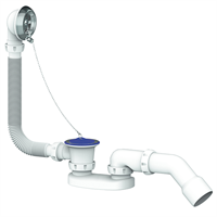 Обвязка на ванну 1 1/2*40 с вып.и переливом (50 см) плоский с отводом 40*40/50 S11 UNICORN 533292