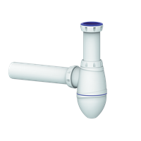 Сифон 1 1/2*40 А410 без выпуска, с трубой 40*40, с переходником 40*32 UNICORN 533256