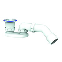 Сифон для душ.поддона 50*40 плоский, с отводом 40*40/50 G21 UNICORN 533298