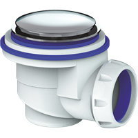 Сифон для душ.поддона 65*40 Click-Clack без отвода G422E UNICORN 533304