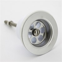 Выпуск 1 1/4 с нерж. решеткой D63 мм 857381