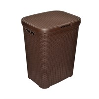 {{photo.Alt || photo.Description || 'Корзина д/белья с крышкой 60л  РОТАНГ коричневая'}}