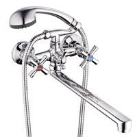 Смеситель для ванны и раковины 1/2 кер Glauf QFR7-C722 534577