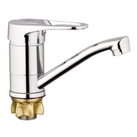 Смеситель для кухни 40к Glauf 4T4-B043 кор. излив, п/гайку 533044