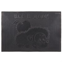 {{photo.Alt || photo.Description || 'Коврик резиновый 40*60 см "ежик - все в дом" черный'}}