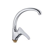 Смеситель для кухни 40к F4101 FRAP (выс.пов.излив, п/шпильку, хром, латунь) 535431