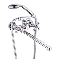 Смеситель для ванны и раковины 1/2 кер Glauf QST7-A827 535593