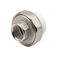 {{photo.Alt || photo.Description || 'Муфта комб. разъемная, вн 25х1/2" EVER® plast БЕЛЫЙ (Россия)'}}