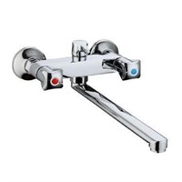 Смеситель для ванны и раковины 1/2 кер Казань КС 73006254 мет мах ЕВРО 536214