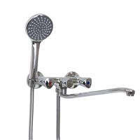 Смеситель для ванны и раковины 1/2 рез Казань КС 60106243 S-нос мет мах ЕВРО 536216