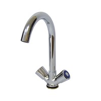 Смеситель для кухни 1/2 кер Казань КС 540167 мет маховики 536229