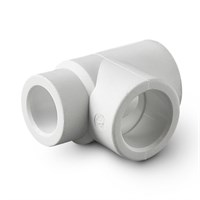 Тройник переходной 20-25-20 PRO AQUA БЕЛЫЙ 529437