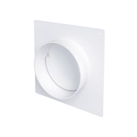 Соединитель D125 с накладной пластиной, обратным клапаном 12,5SKNPO ПВХ 536891