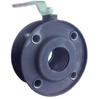 Кран шаровой ДУ 50 PN16 фланцевый полнопроходной (вода/газ) (L=75 мм) LD СТРИЖ 537299