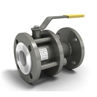 Кран шаровой ДУ 50 PN16 фланцевый разборный полнопроходной КШРФ (вода/газ) (L=180 мм) LD 537279